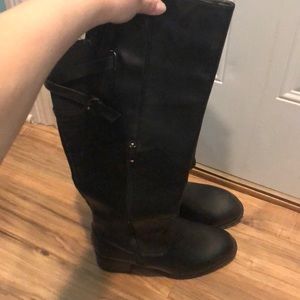 7w wide calf boots